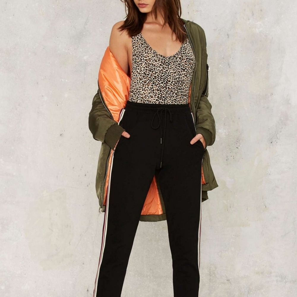 Nightwalker Leopard's Day Bodysuit XS